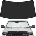 Car Windshield Sun Shade for Dodge 2010-2025 2026 RAM 2500 3500 Accessories (OEM Design) Reflective Foldable Heat Insulation Sunshade for Ultimate Protection by Unknown