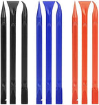 Carbon Fiber Plastic Scraper, 9 PCS Small Scraper Tool Plastic Scraper Tool Multi-Purpose Scraper Pen-Shaped Scraper Tool Non-Scratch Cleaning Tool for Tight Spaces, Kitchen, Crevices, Food, Paint by Mozeat+Lens