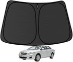 Corolla Customized Windshield Sun Shade for 2014 2015 2016 2017 2018 2019 Corolla (Not for Corolla Cross) Front Window Sunshade Visor Protector Foldable Blocks UV Rays Keep Car Cooler Accessories by aatoppus