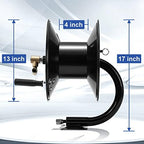 M MINGLE Pressure Washer Hose Reel 100ft x 3/8" / 150ft x 1/4", 4000 PSI - Image 3