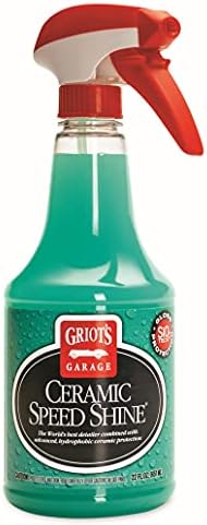 Griot's Garage Ceramic Speed Shine Detail Spray for Car Detailing, Provides a High-Gloss Finish and Extends Life of Coatings, 10945, 22 oz by GriotsGarage