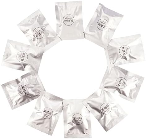 10 Pcs Car Air Fresheners Refills Solid Fragrance Replacement Pads Car Air Vent Clip Freshener Long Lasting Air Freshener for Car (Jasmine Flavor) by Jimtyee