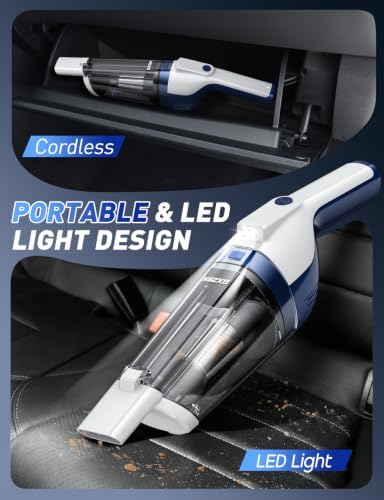 Gxzsk Handheld Vacuum Cordless, Hand Held Vacuum, Car Vacuum Portable - Image 7