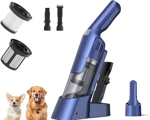 Cordless Handheld Vacuum, 24KPA, 1.8 lb, 2-Speed by HawKamUS