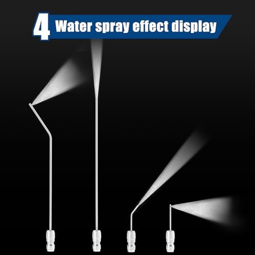 Pressure Washer Needle Nozzle Kit – Stainless Steel Flush Wand - Image 7