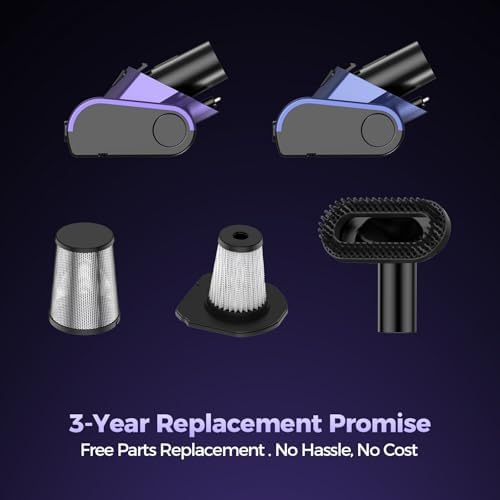Pet Hair Handheld Vacuum Cordless: 20000PA Rechargeable Car Vacuum Cleaner - Image 2