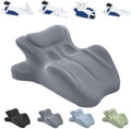 Couple's Intimate Support Wedge Pillow - Premium Memory Foam Cushion for Pressure Relief & Fatigue Reduction,Gray by Miluqike