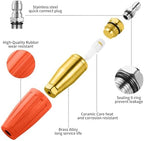 4000 PSI Orange Turbo Nozzle Pressure Washer with 7 Tips - Image 4
