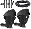 deemars Windshield Washer Nozzles Kit, Front Windshield Spray Nozzles by deemars