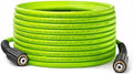 Hourleey Pressure Washer Hose 30 FT, 3600 PSI Flexible Kink Resistant Power Washer Hose Replacement, Pressure Hose Extension with 1/4" Quick Connect, Green by Hourleey