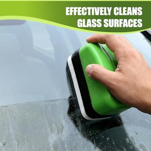 Automotive Oil Film Cleaning Brush, Clear Vision Car Glass Cleaner Prevent Rain and Fog, Reusable Windshield Cleaner Tool, Oil Film Cleaning Brush for Car Windows (1PC) - Image 5
