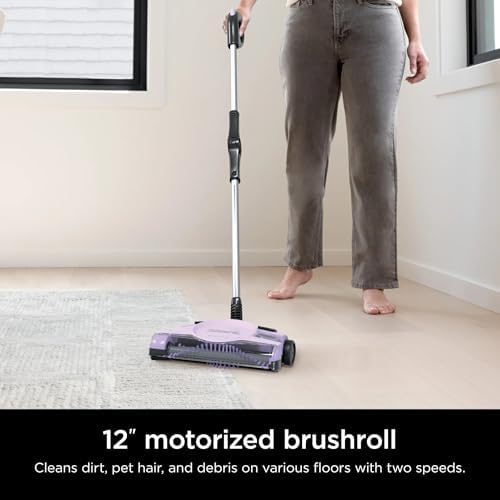 Shark V2945Z 12in Rechargeable Floor Carpet Sweeper (Renewed) - Image 3