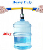 MVEQRRN 15°Curved Chenille Car Wash Brush Mop with Long Handle(Blue) - Image 3