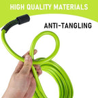 Hourleey Pressure Washer Hose 100 FT, 3600 PSI Flexible Kink Resistant Power Washer Hose Replacement, 1/4" Quick Connect Pressure Hose Extension, Green - Image 3