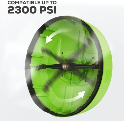 Greenworks 12" (in.) Surface Cleaner Pressure Washer Attachment - Image 6
