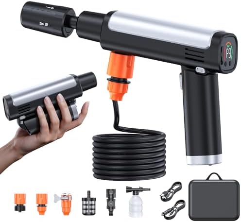 Foldable Pressure Washer Portable Battery Washer by RURRBOOB