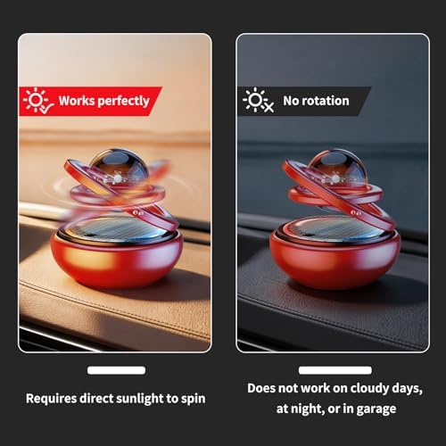 Kwak’s Solar Car Air Freshener Dashboard Decorations Gentle Ocean Scent - Image 4