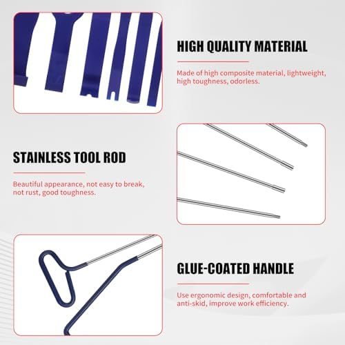 17PCS Stainless Steel Repair Tools，Emergency Tool Kit with Carry Bag - Image 5