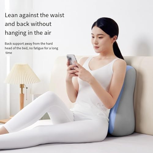 Adult Pillows for Intimacy Couples Support Pillow Ergonomic Memory Foam Cushion for Sitting and Lying Comfort Bed Home Use (Blue) - Image 3