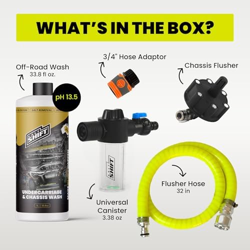 Chassis Flusher Kit - Magnetic Chassis Flusher for Off Road Vehicles & Truck Frames, Eco-Friendly Chassis & Undercarriage Wash, Australian Made, for Garden Hose - Image 2