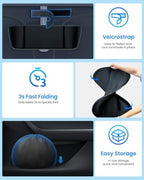 REEVAA Car Windshield Sun Shade for Sedan/SUV, S (59''L x 29''W) - Image 6