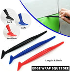 Umaki Vehicle Vinyl Wrap Tool Kit, Window Tint Application Kit, Car Window Film Install Kit, with Window Squeegee, Plastic Squeegee, Edge Wrap Squeegee, Retratable Knife & 9mm Blades, Razor Cutter - Image 4