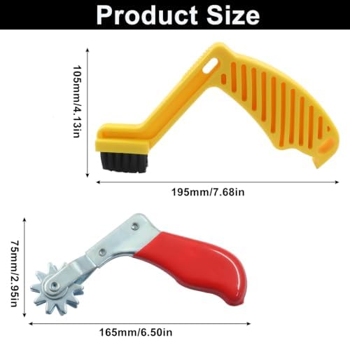 Polishing Pad Cleaner Tool Set, Yellow - Image 2