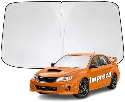 Windshield Sun Shade for Subaru Impreza 2008-2016 Sunshade by YIZHUOMY