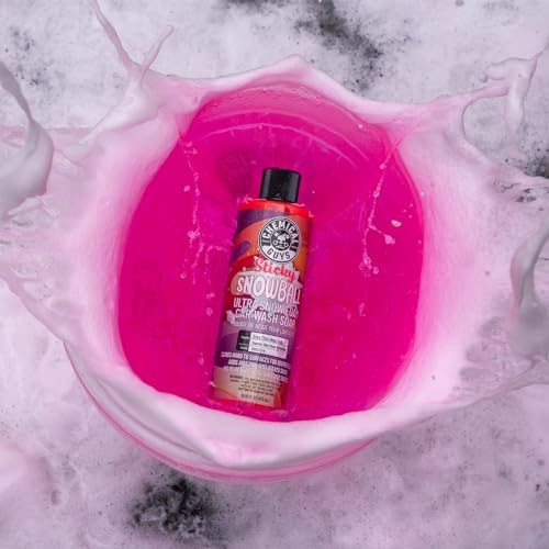 Chemical Guys, Sticky Snowball Ultra Snow Foam Wash Soap, Cherry, 16 oz - Image 6