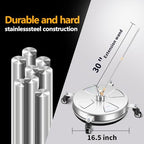 LidoDola 16'' Pressure Washer Surface Cleaner, Power Washer Accessory - Image 5