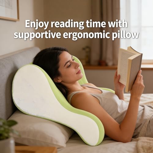 Ergonomic Wedge Pillow for Prone Sleep – Memory Foam Intimacy Pillow for Couples, Positioning Pillow for Back Pain Relief, Breathable Multipurpose Cushion for Reading, Cuddling, Sleeping (grey) - Image 6