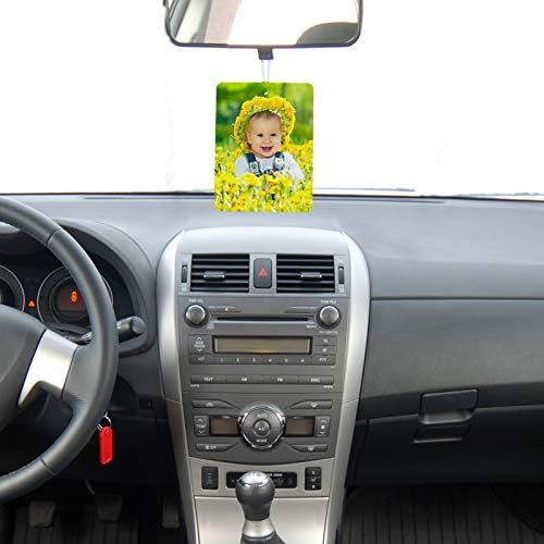 Maitys 25 Pcs Sublimation Air Freshener Blanks Sheets Car Scented Hanging - Image 6