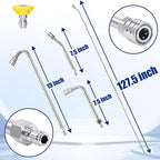 M MINGLE Pressure Washer Extension Wand - 120" Upgrade Power Washer Lance - Image 3