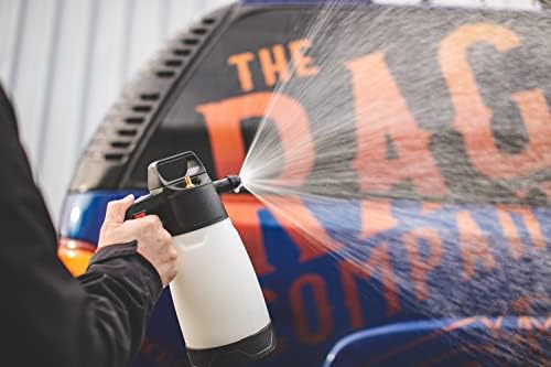 IK FOAM Pro 2+ Pump Spray Foamer with Schrader Valve – FoamSprayer 50 oZ – High-Pressure, Adjustable Nozzle – Ideal for Car Detailing, Cleaning & Maintenance - Image 5