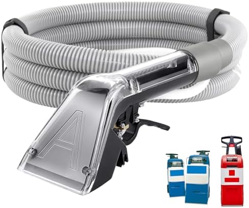【Upgrade】Universal Upholstery Attachment with 12-FT Hose,Compatible with Rug Doctor Mighty Pro,X3,Wide Track Carpet Cleaner,Clean Carpet,Stair, Mattresse,Remove Dirt and Odor,2-Year Warranty by Pump