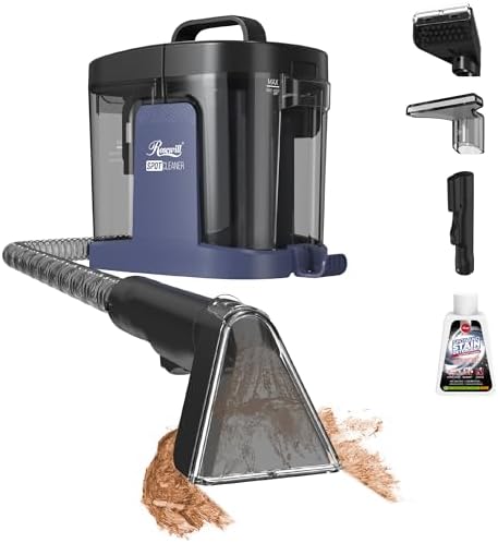 Rosewill Multi-Purpose Portable Carpet and Upholstery Cleaner, Powerful Suction 17 KPa Spot Cleaner, 550W Motor, Car and Auto Detailer, Stain/Spot Remover; Versatile Use: Carpet, Sofa, Pet Hair by RosewillInc