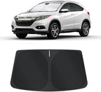 TINGLU Sun Shade for Honda HRV HR-V 2016-2022 Accessories Windshield Sun Shade Window Shade UV Rays Protection Sun Visor Cover with Steering Wheel Sunshade Storage Bag by TINGLU