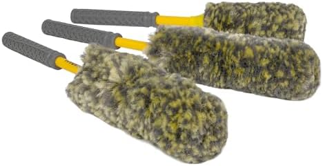Chemical Guys, Rimpaca Ultimate Wheel Brush Set, Soft Bristle, 3-Piece Kit - Image 2