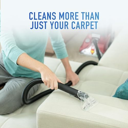 Hoover Power Scrub Deluxe Carpet Cleaner Machine with Paws & Claws Carpet Cleaning Solution (64oz), FH50150, AH30925 - Image 6