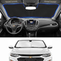 Custom Fit Windshield Sun Shade for Chevy Chevrolet Malibu 2016-2026 by Unknown
