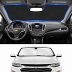 Custom Fit Windshield Sun Shade for Chevy Chevrolet Malibu 2016-2026 by Unknown