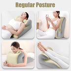 Multifunctional Couple Pillow, Wedge Pillow for Adult Play, Intimacy Pillow for Couples - Memory Foam Butt Cushion for Deeper Comfort,Blackgray - Image 6