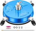 LidoDola 14'' Pressure Washer Surface Cleaner Blue, Power Washer Accessory by LidoDola