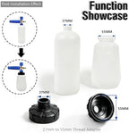 ESP Foam Cannon Adapter Converter 1 inch to 2.16inch, Leak-Proof Threaded Universal Connector, Anti-Slip for Most Foam Bottles & Nozzles - Image 5