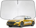 Windshield Sun Shade for Hyundai Sonata 2015-2026 Sunshade by YIZHUOMY