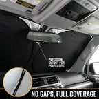 for Honda Accord Sun Shade Windshield Cover - Custom Fit Accord Accessories 2022-2025 2026 Sunshade Foldable UV Protection & Heat Shield Sun Visor Accessories - Image 2