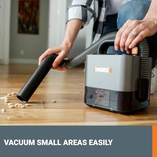 WORX Cordless Cube Vac Compact Vacuum, 20V, WX030L - Image 6