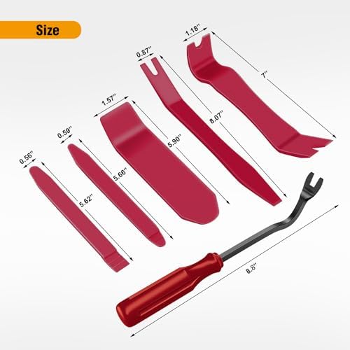 GOOACC 6PCS Auto Trim Removal Tool Kit No-Scratch - Image 2