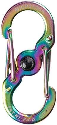Nite Ize S-Biner MicroLock Stainless Steel - Micro-Sized Dual Carabiner for Keys, Pet Tags & Small Accessories - Center Locking Lever - Twist-to-Lock - Image 5