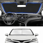 Custom Fit Windshield Sun Shade for Toyota Camry 2018-2024 by Unknown